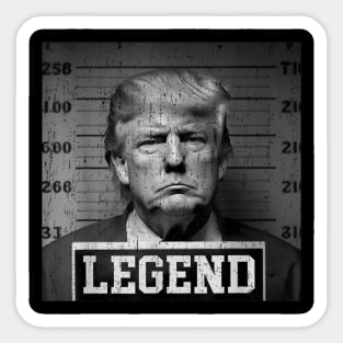 Trump Mugshot 2024 President Sticker